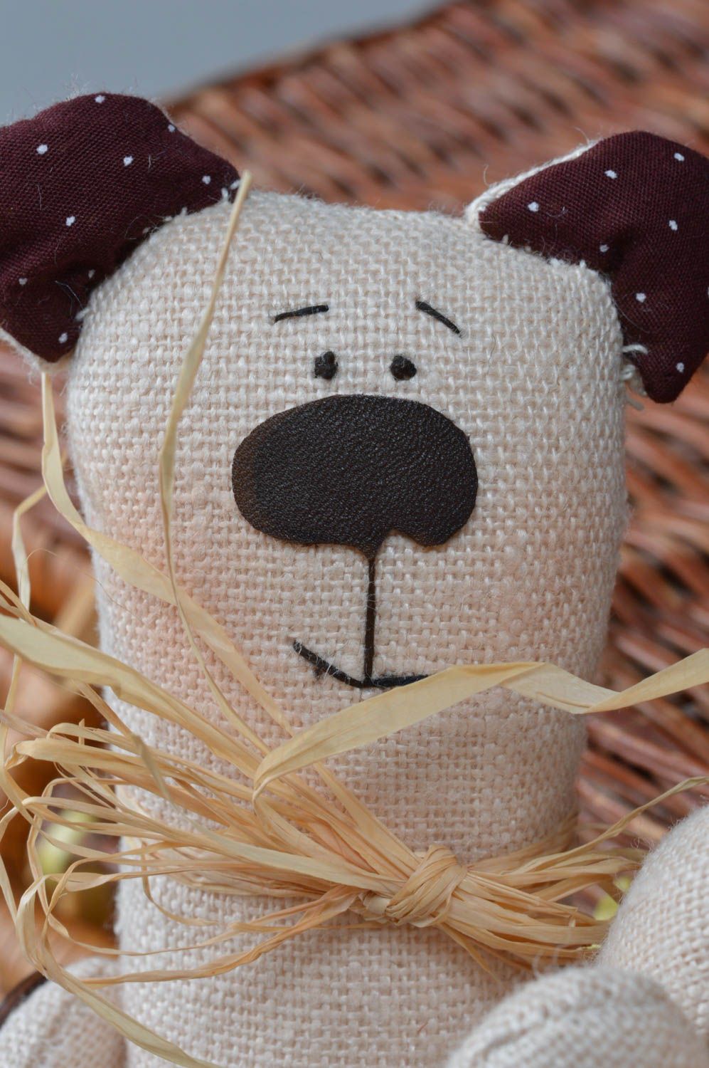 Weiche handmade Kuscheltiere Bären aus Baumwolle für Kind Geschenk foto 4