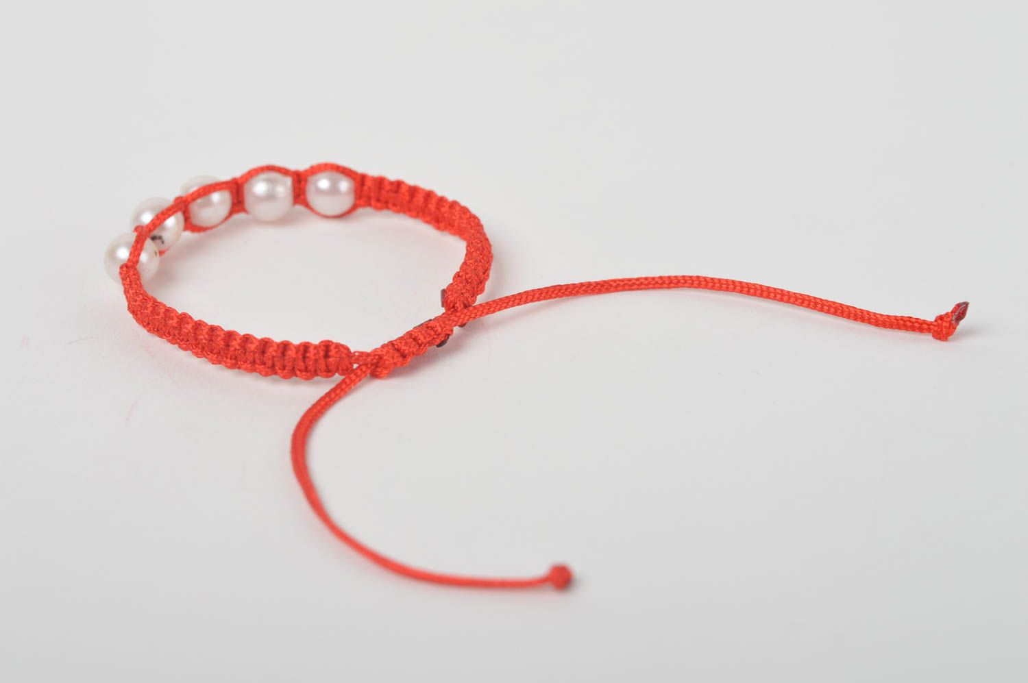 Браслет ручной работы браслет из шнурков плетеный браслет детский яркий фото 4