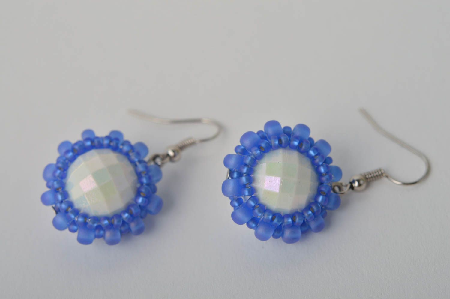 Unusual handmade beaded earrings fashion trends beautiful jewellery gift ideas photo 2