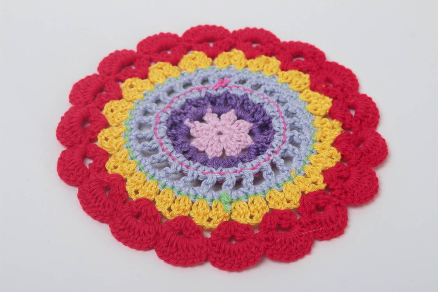 Beautiful handmade pot holder crochet potholder designs kitchen accessories photo 4
