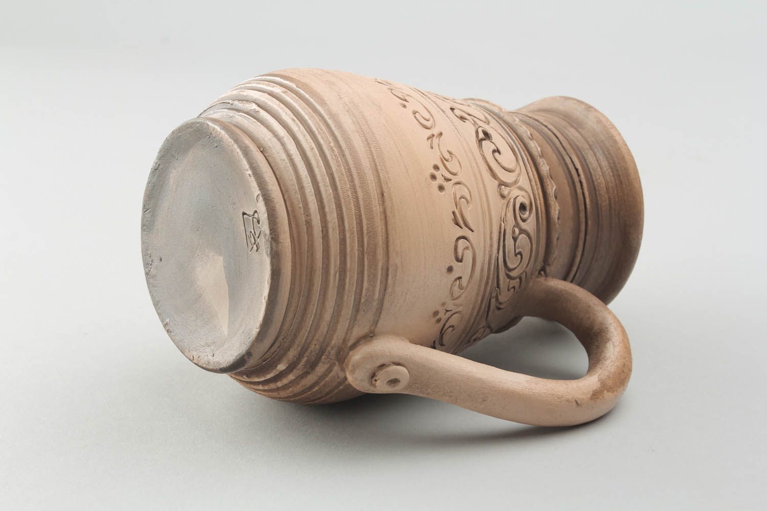 Large ceramic coffee pot photo 5