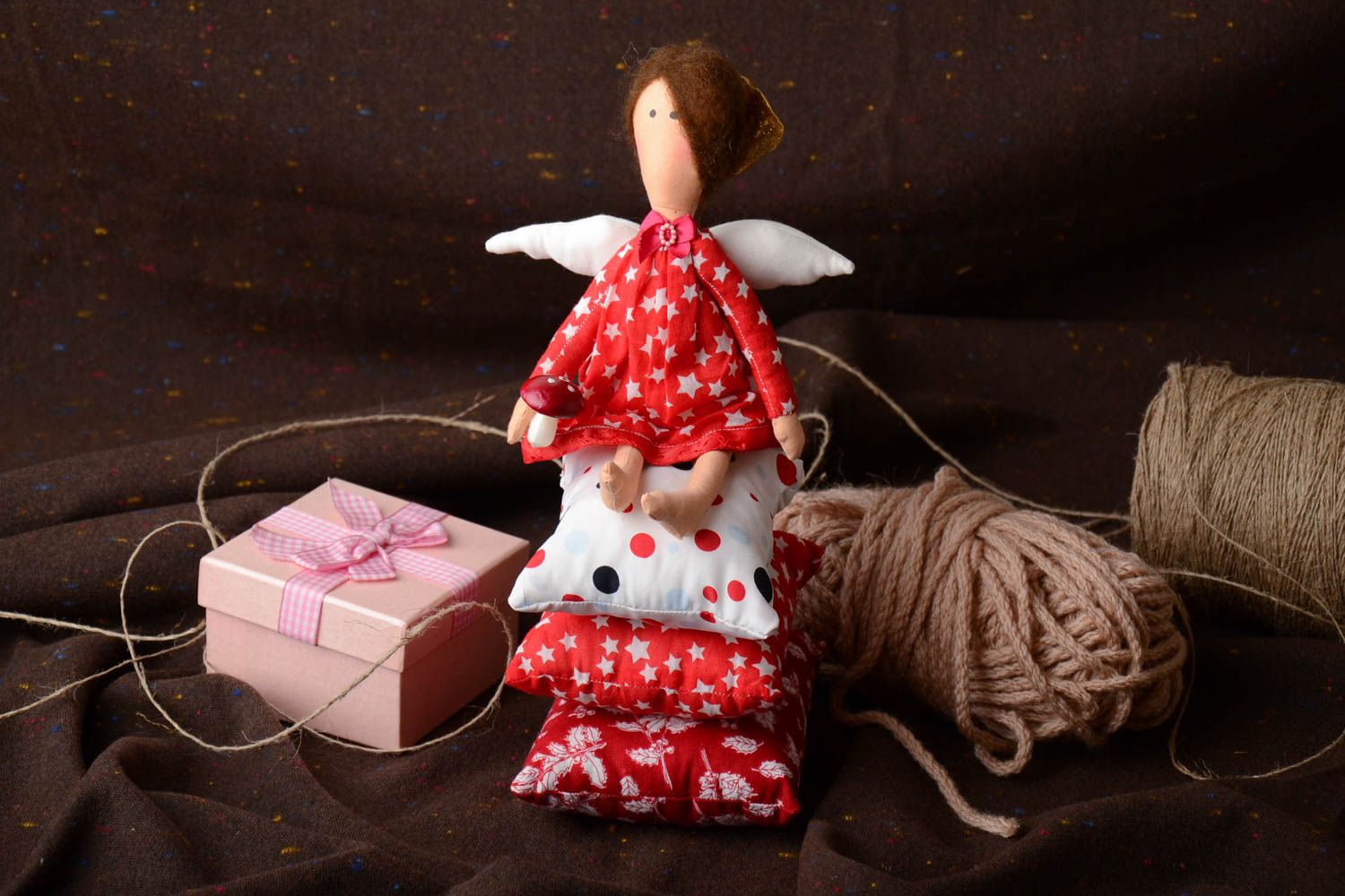 Коллекционная кукла тканевая Принцесса на горошине фото 1