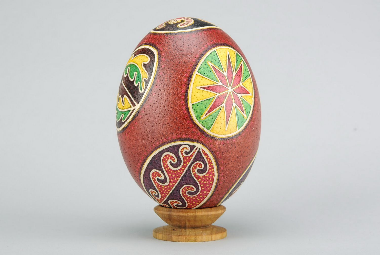 Painted ostrich egg Dnieper Easter eggs photo 3