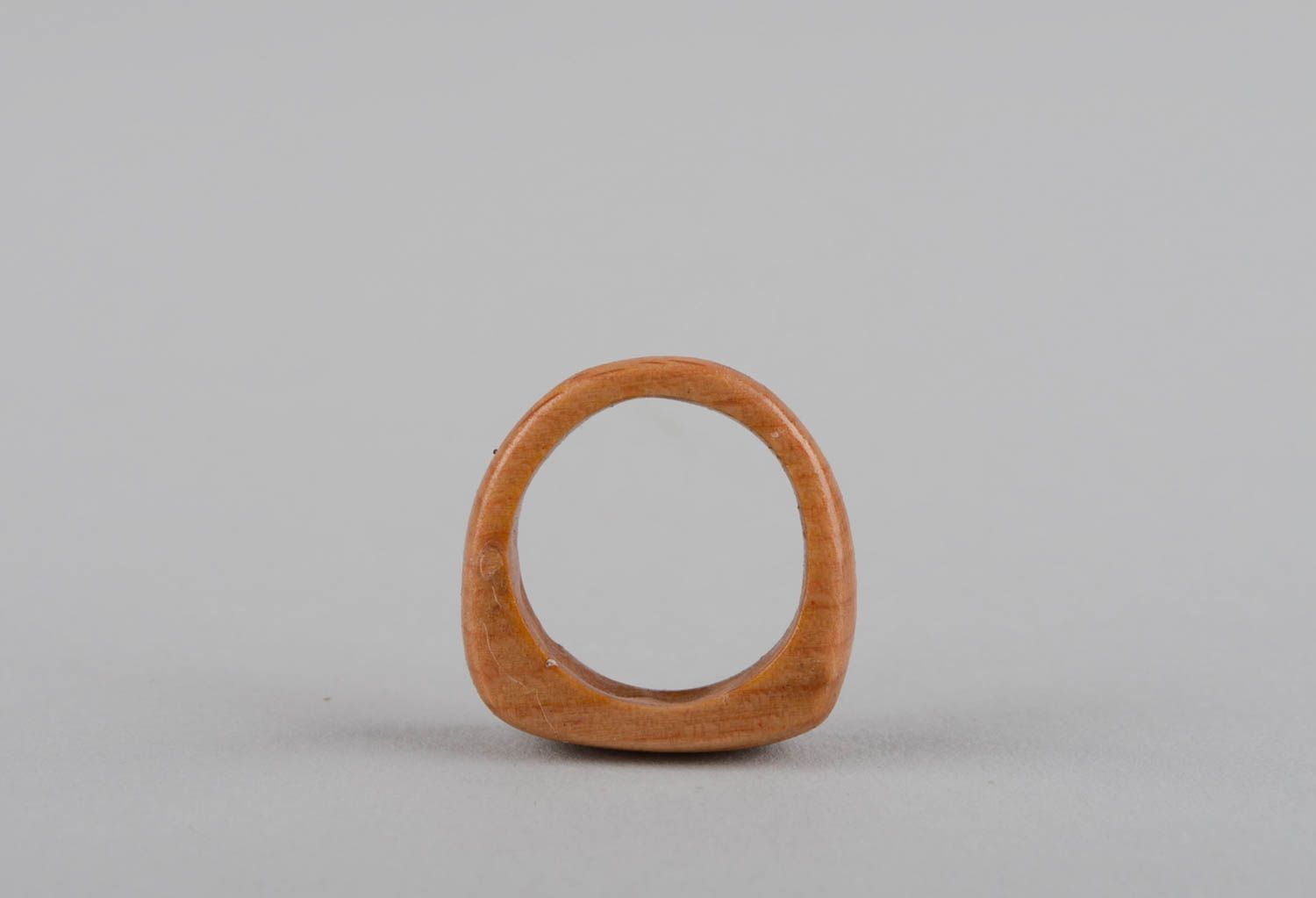 Stylish handmade wooden ring for women wood craft costume jewelry fashion tips photo 10
