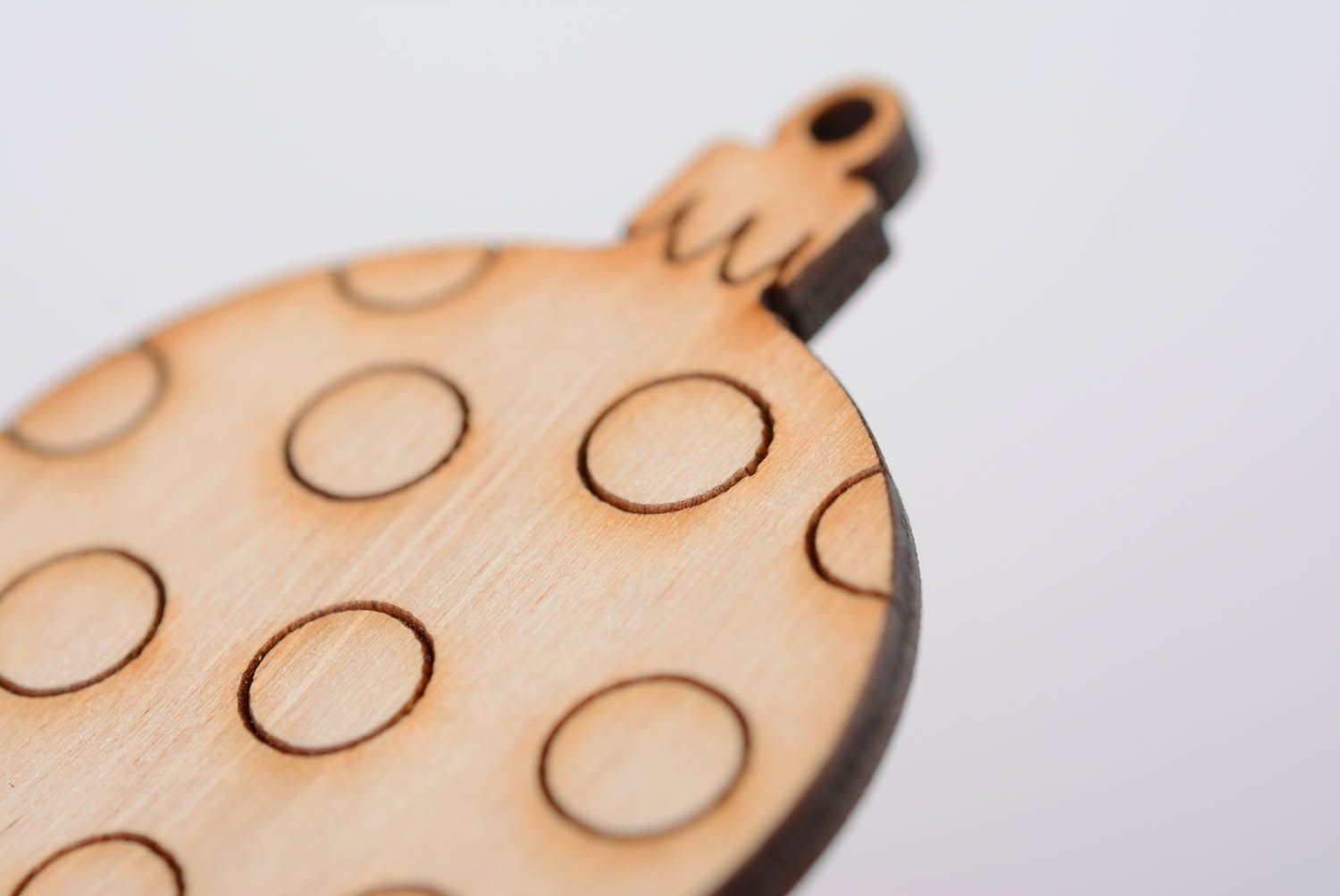 Holz Magnet für Bemalen Christbaumkugel foto 5