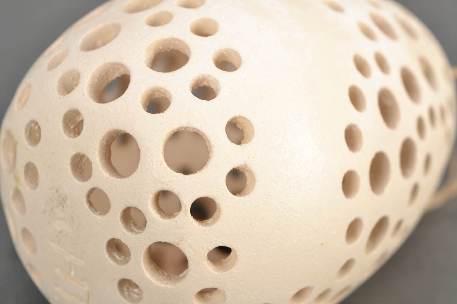 Ovo de cerâmica pingente decorativo feito à mão  foto 2