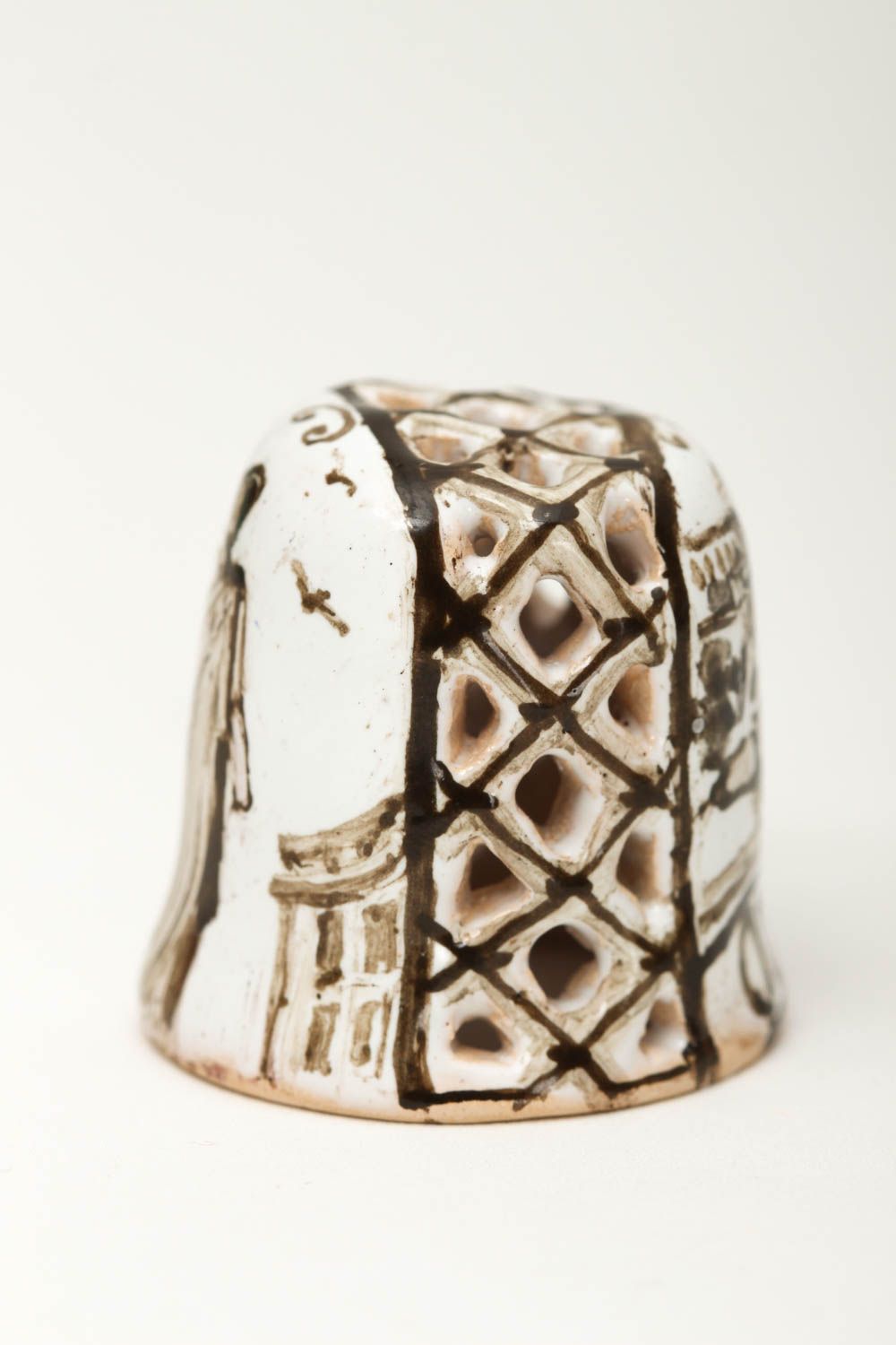 Unusual handmade thimble designer accessories stylish beautiful present photo 2