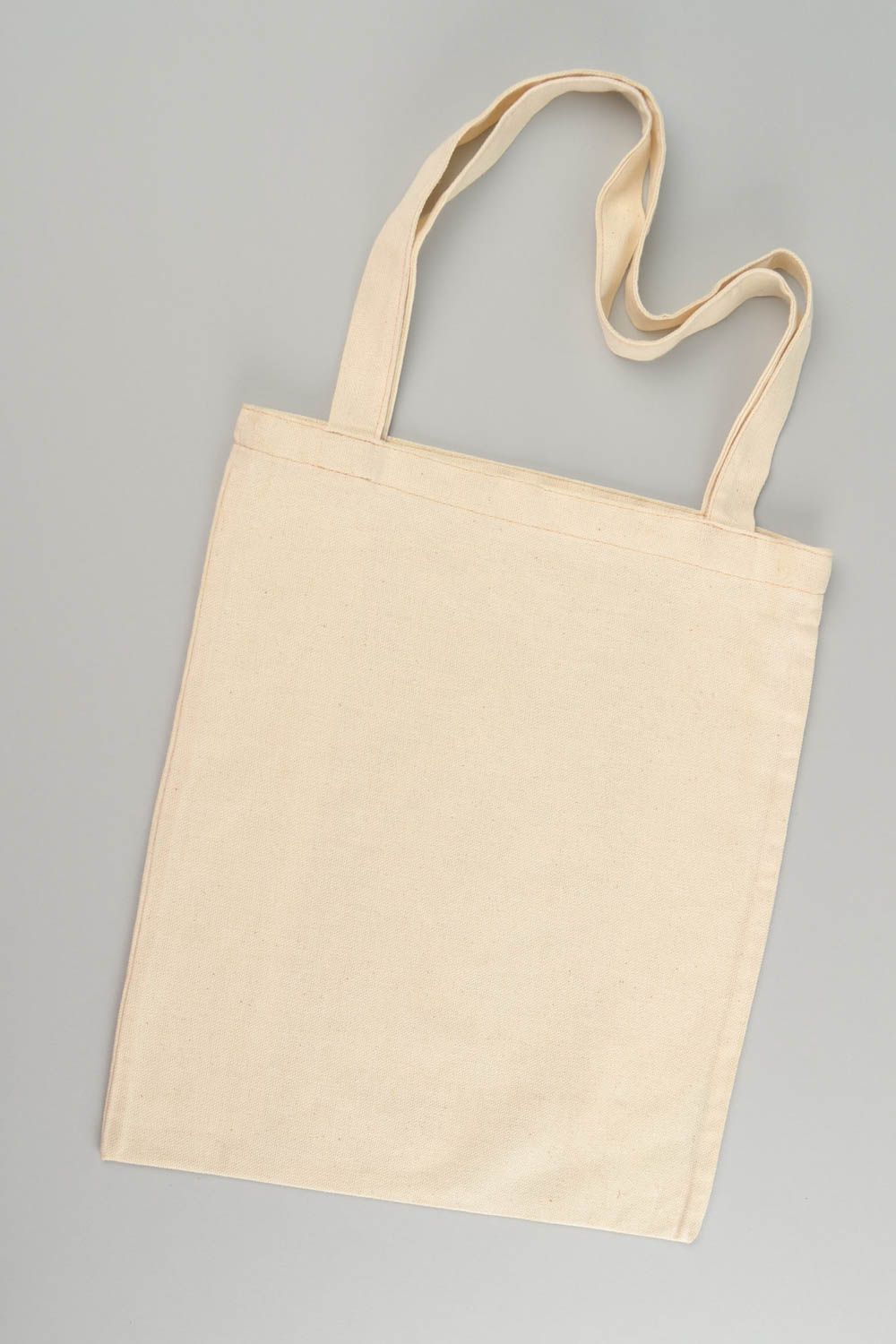 Женская сумка из ткани в эко-стиле большая вместительная ручной работы фото 4