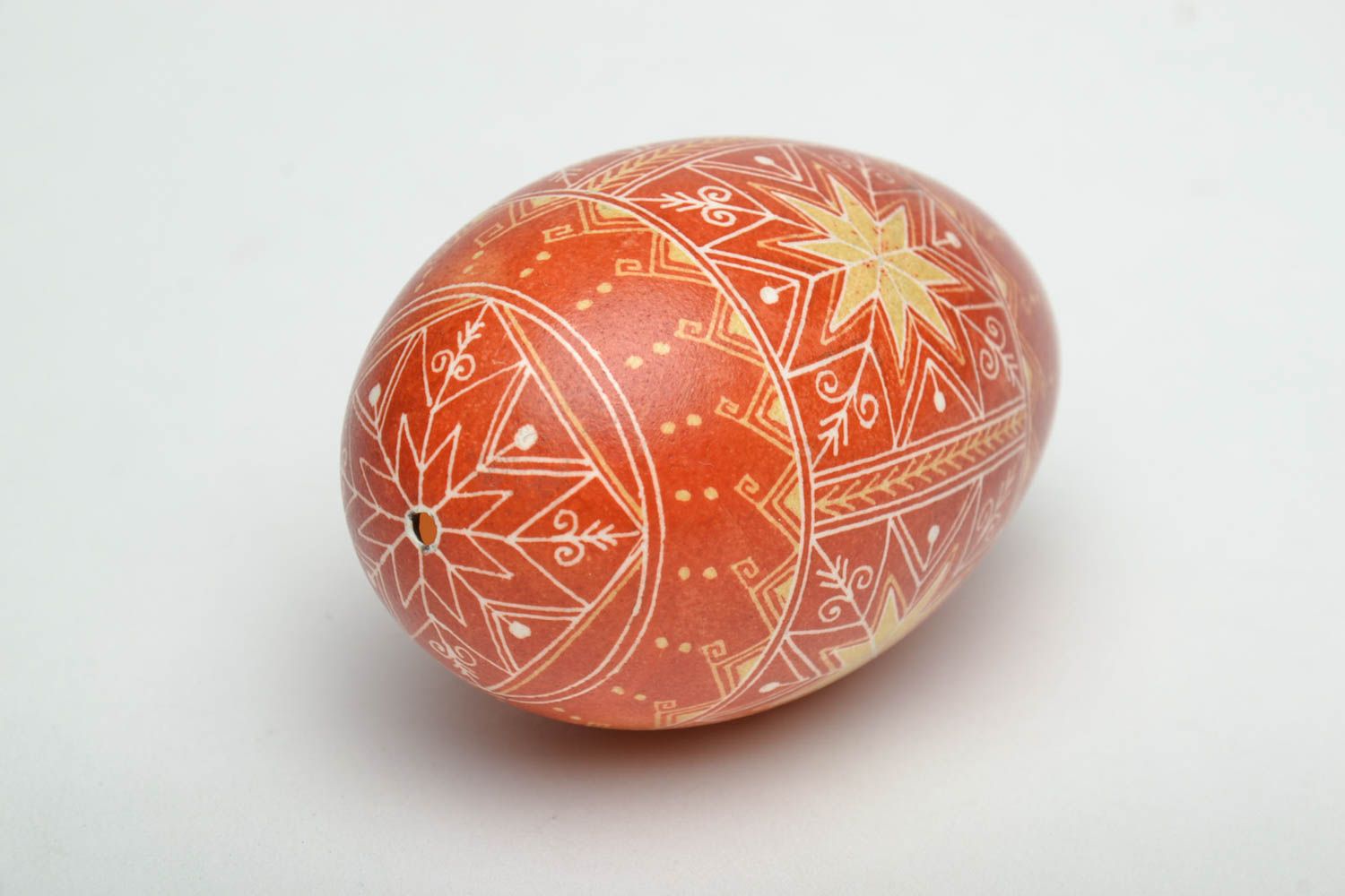 Пасхальное яйцо с росписью ггусиное фото 3
