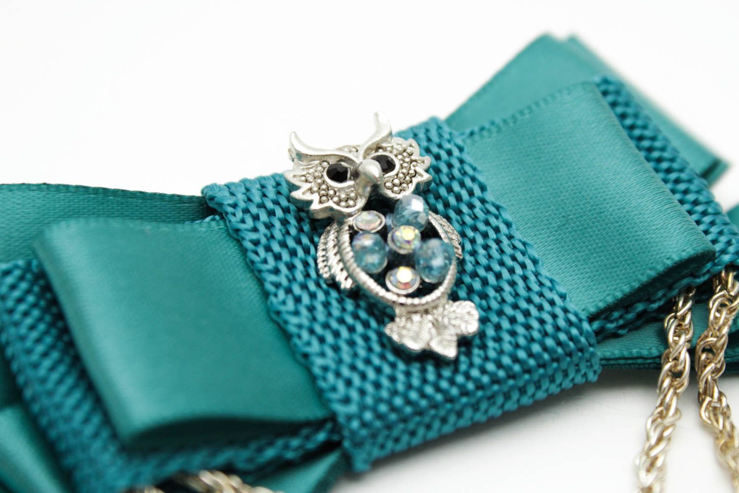 Handmade fabric brooch designer brooch fashion jewelry modern accessories photo 5