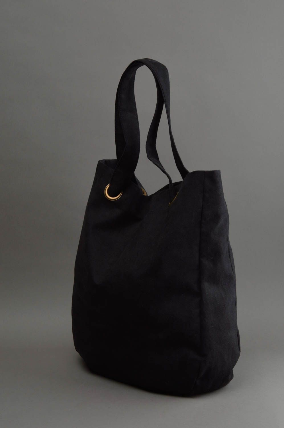 Black handbag handmade suede bag designer purse accessories for women gift  idea