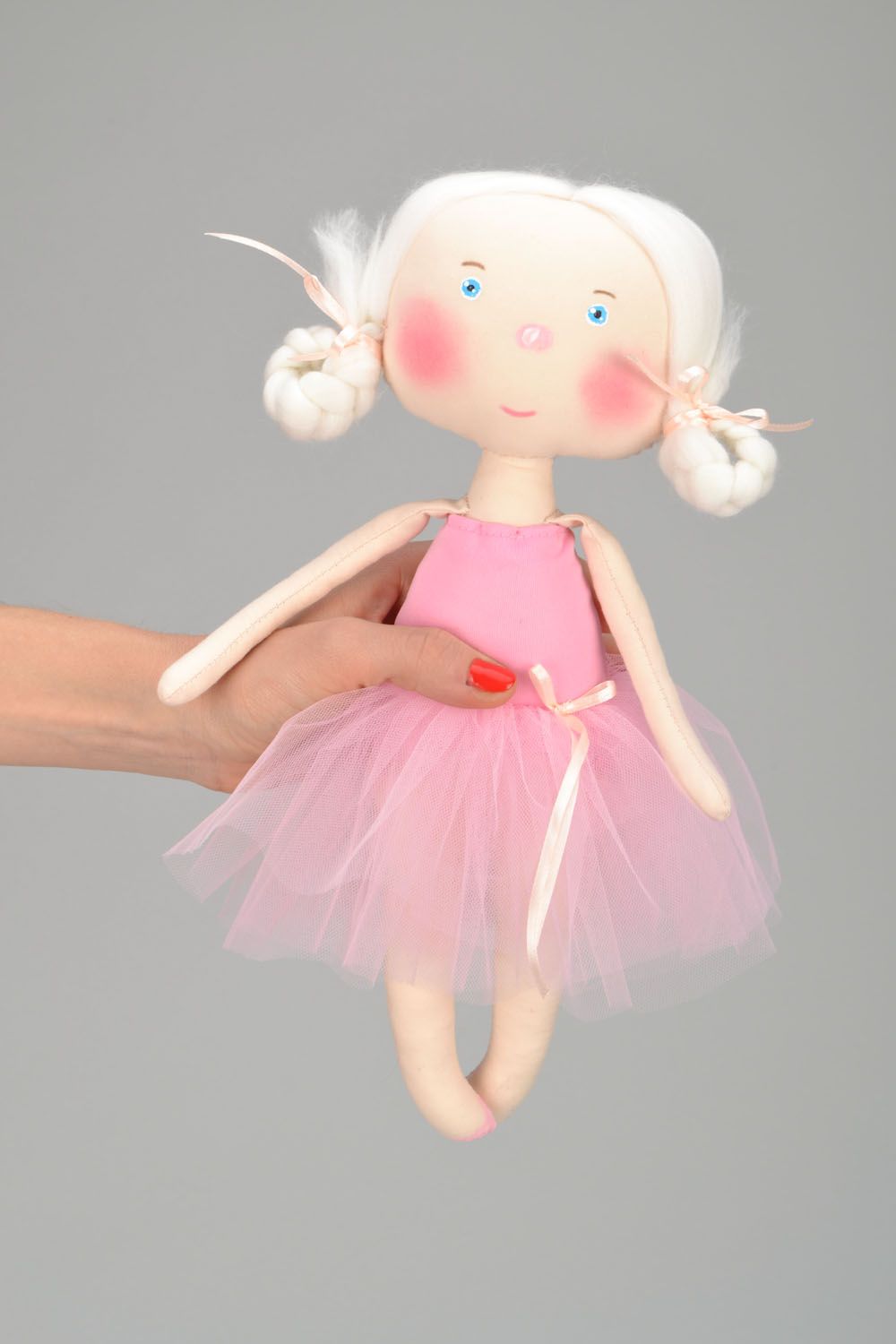 Кукла из ткани Балерина фото 2