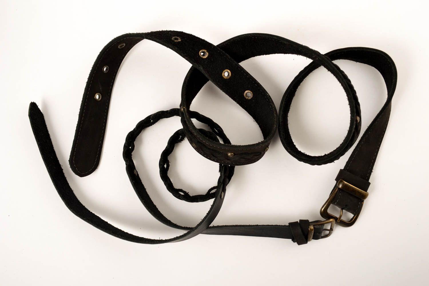 Cinturones de cuero hechos a mano ropa femenina de estilo accesorios de moda foto 4