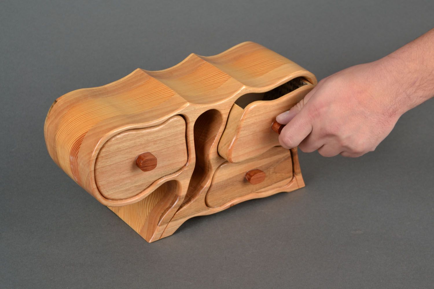 Homemade wooden box Fantasy photo 2