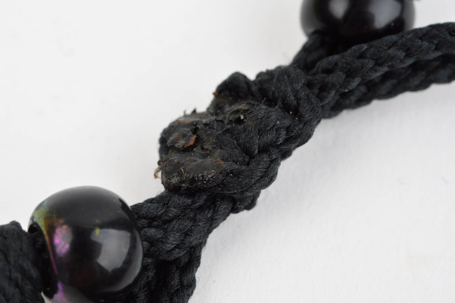 Браслет ручной работы дизайнерское украшение браслет из кожи коричневые розы фото 4