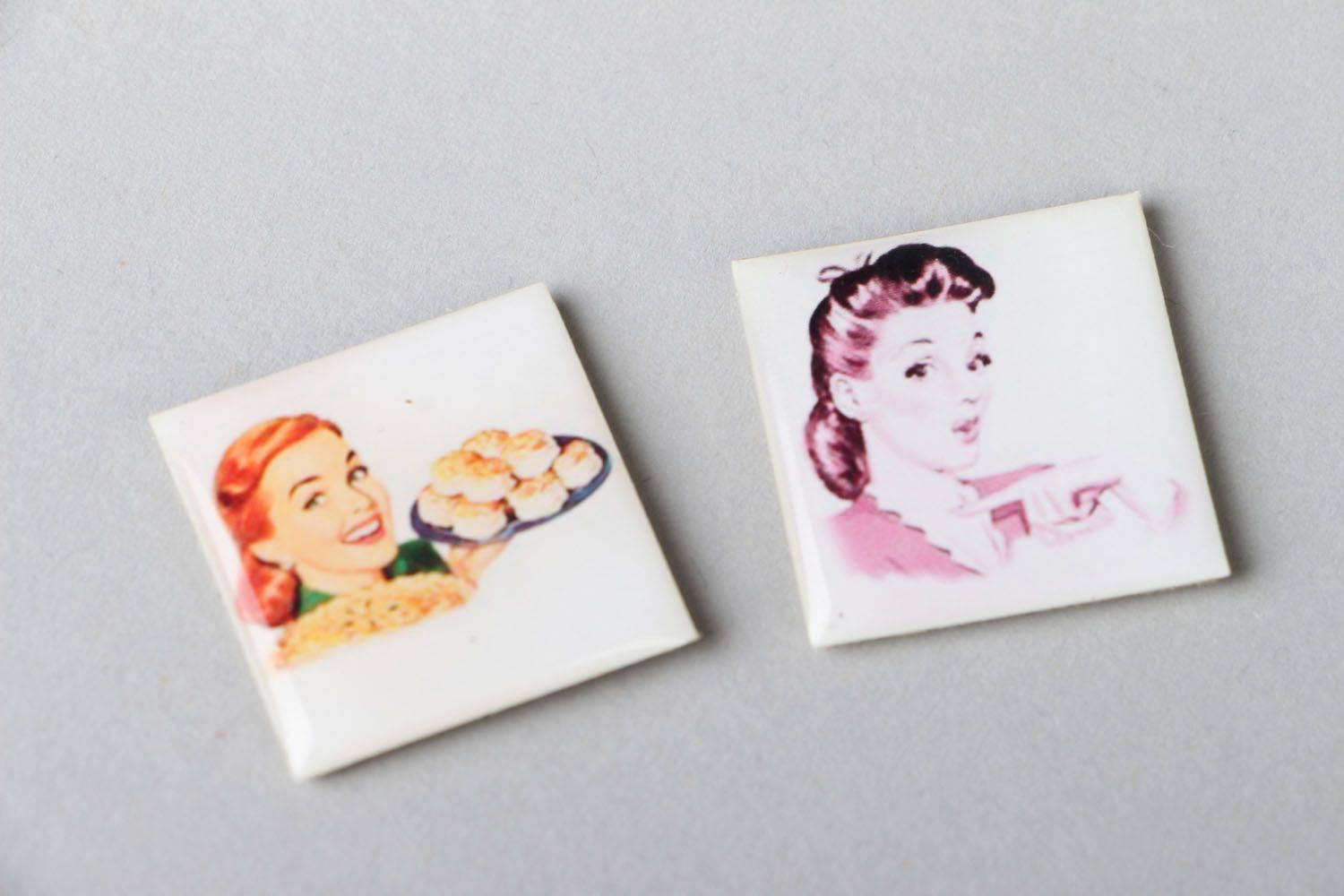 Stickers pour scrapbooking originaux de style pin-up photo 1