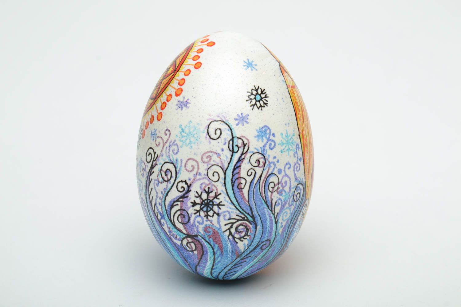 Designer painted Easter egg picture 3. Designer painted Easter egg photo 3....