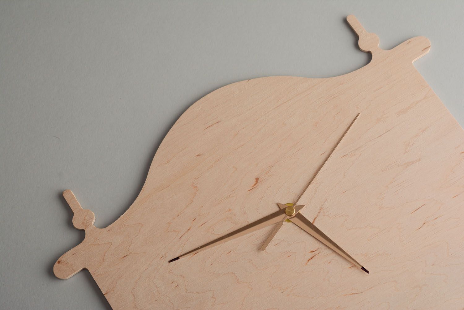 Wooden clock for decoupage photo 4
