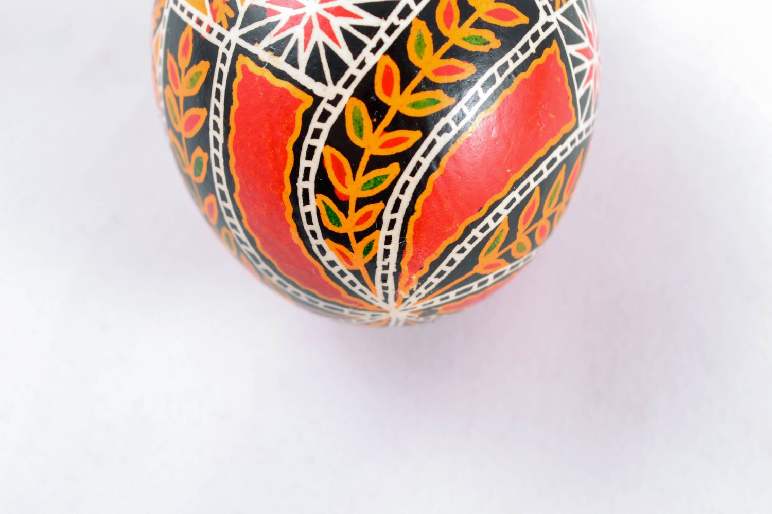 Painted chicken egg for Easter decor photo 3