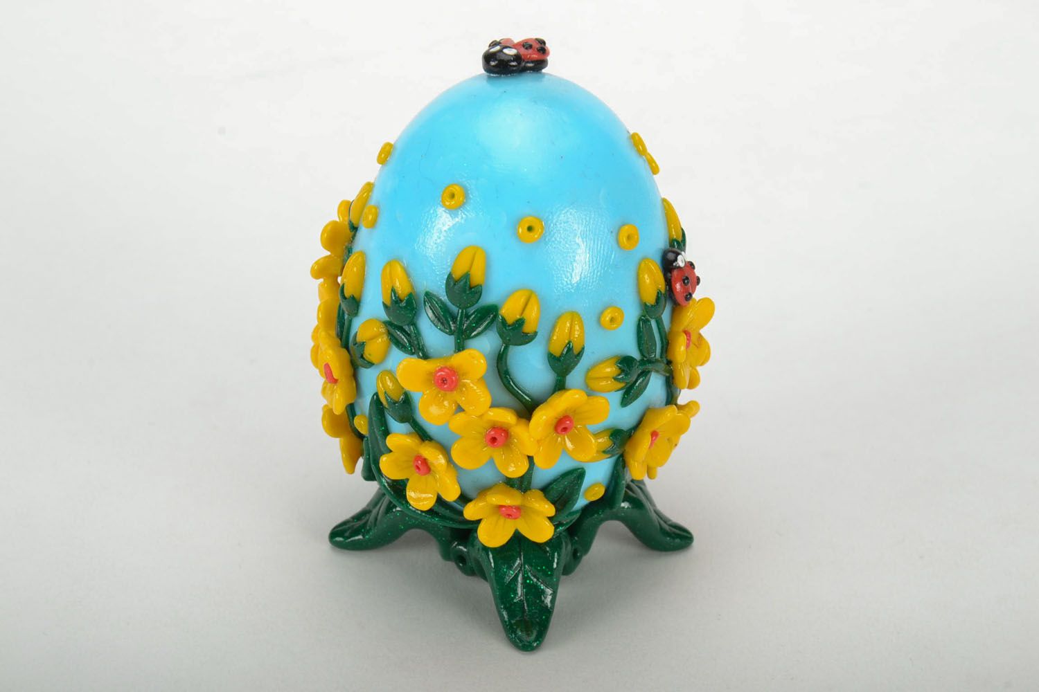 Huevo de Pascua con elementos moldeados foto 4