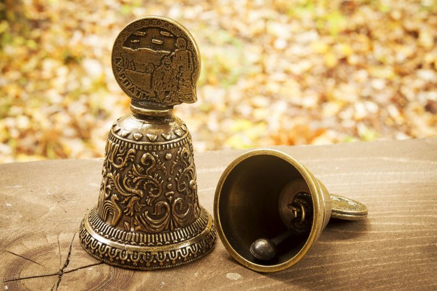 Brass bell Сarpathians photo 5