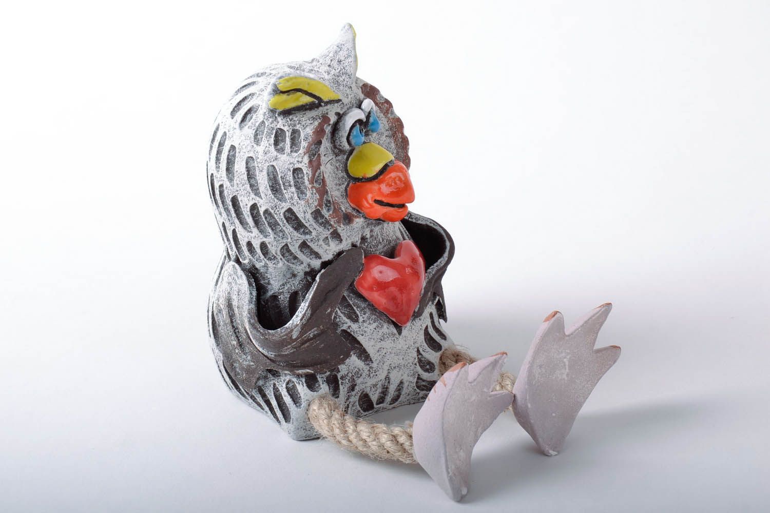 Ceramic money box Owl photo 3
