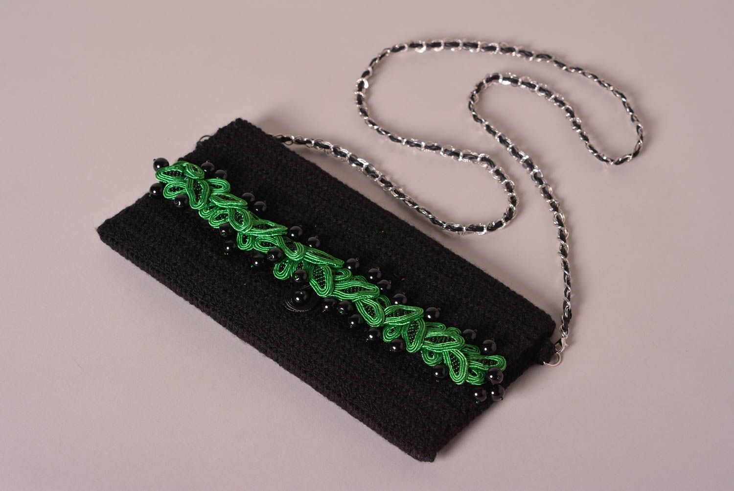 Stylish handmade purse beaded embroidery designs women purse small gifts photo 3