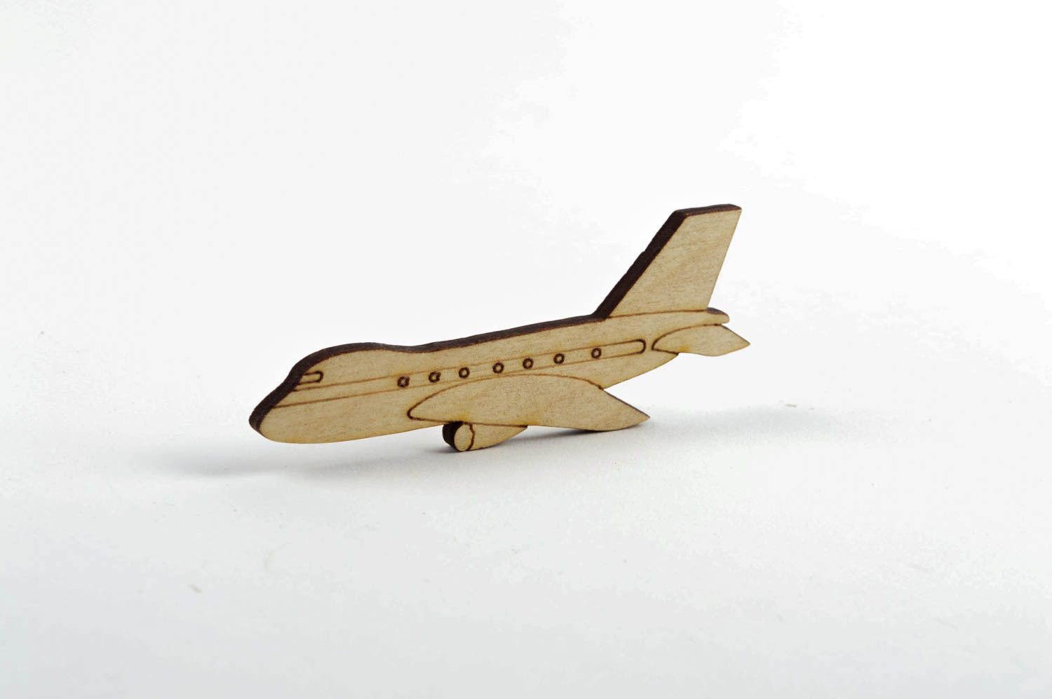 Figura para pintar hecha a mano regalo original decoración creativa Avión foto 1