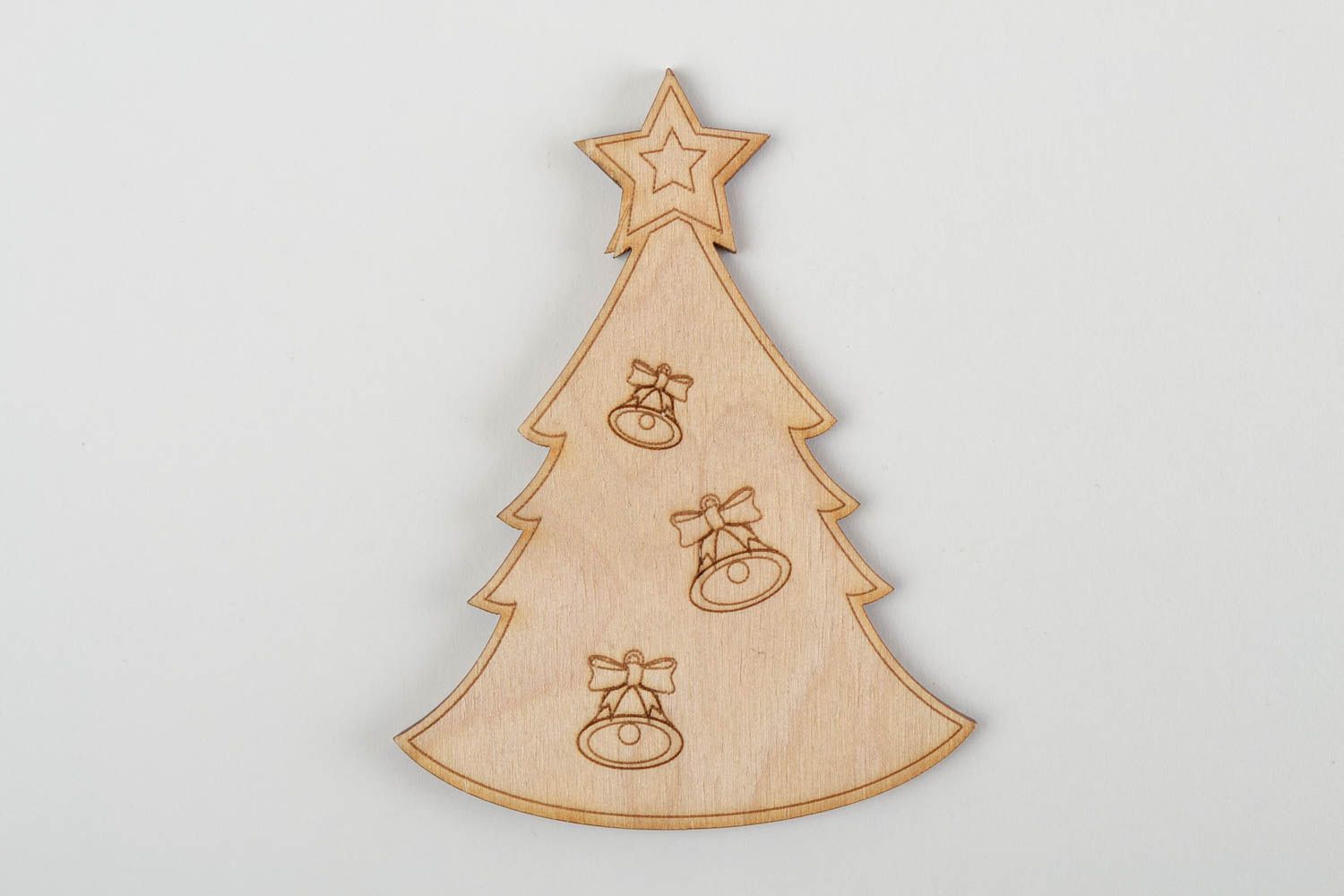 Pieza para pintar artesanal regalo original decoración creativa Árbol de Navidad foto 4