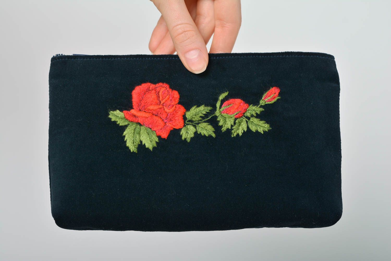 Kleine Tasche handmade Kosmetik Tasche Damen Accessoire Geschenk für Frauen foto 4