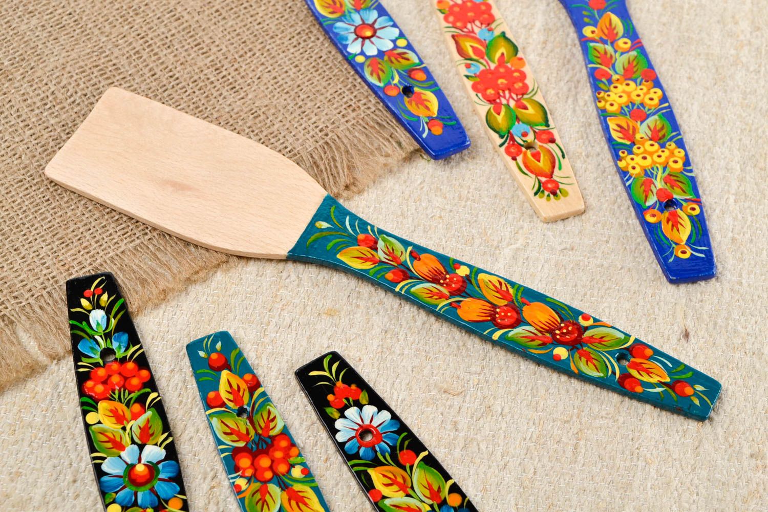 Handmade wooden spatula kitchen utensils kitchen tools spatula designs photo 1