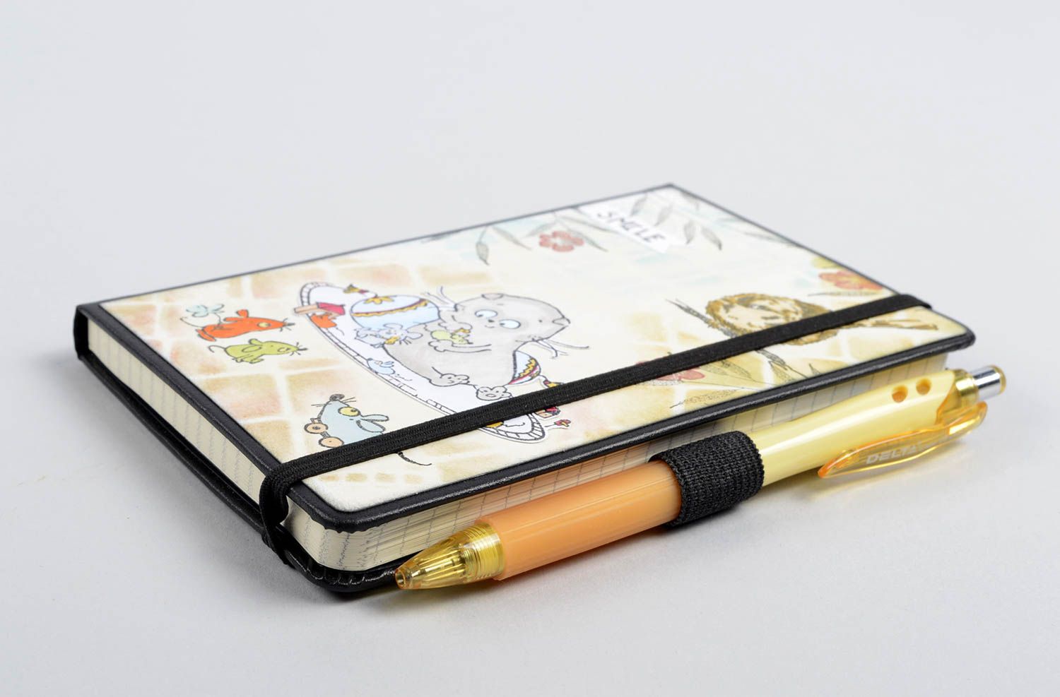Handmade notebook for kids unusual notebook to school stylish organizer photo 4