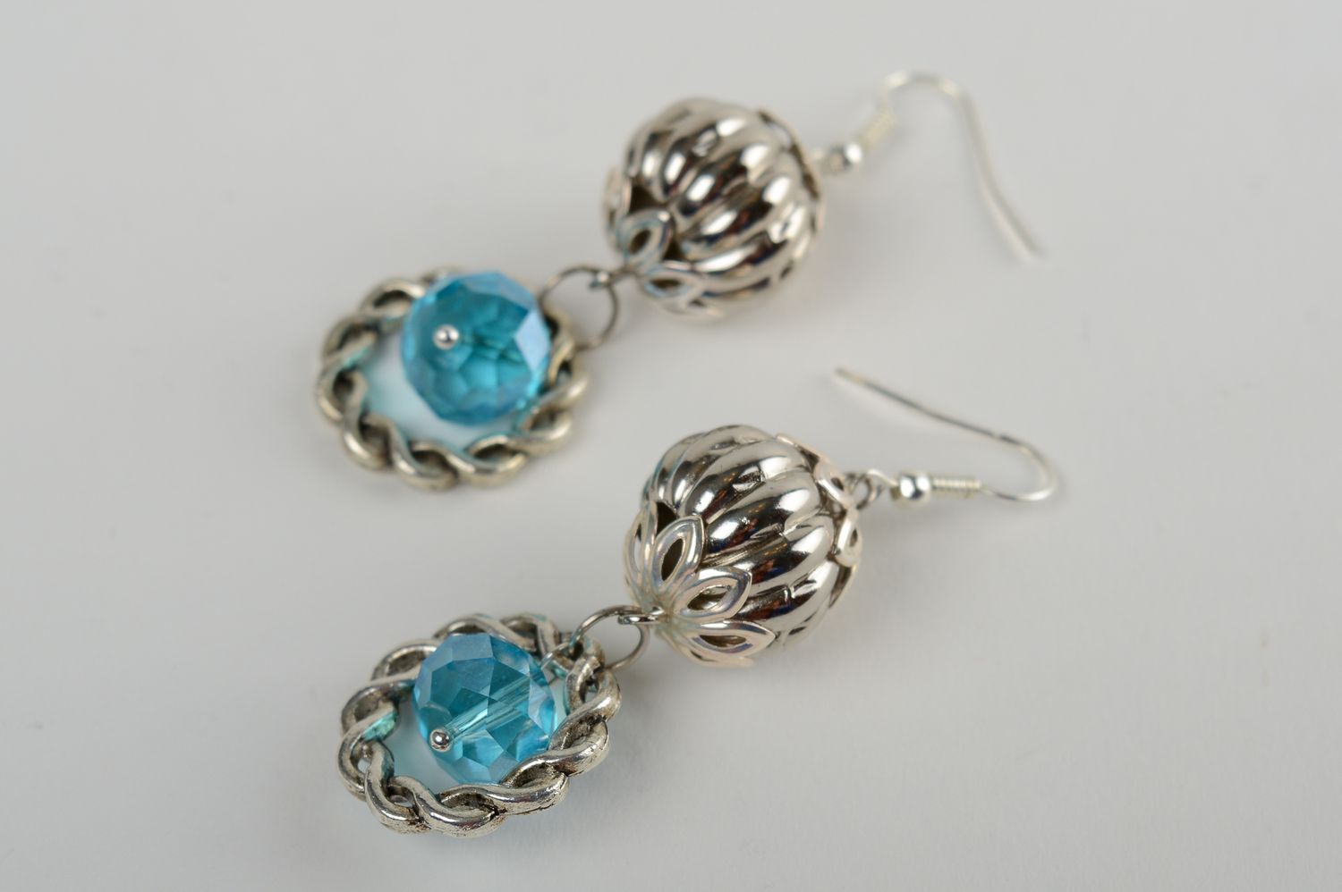 Handmade earrings fashion earrings with beads beautiful long earring women gift photo 3
