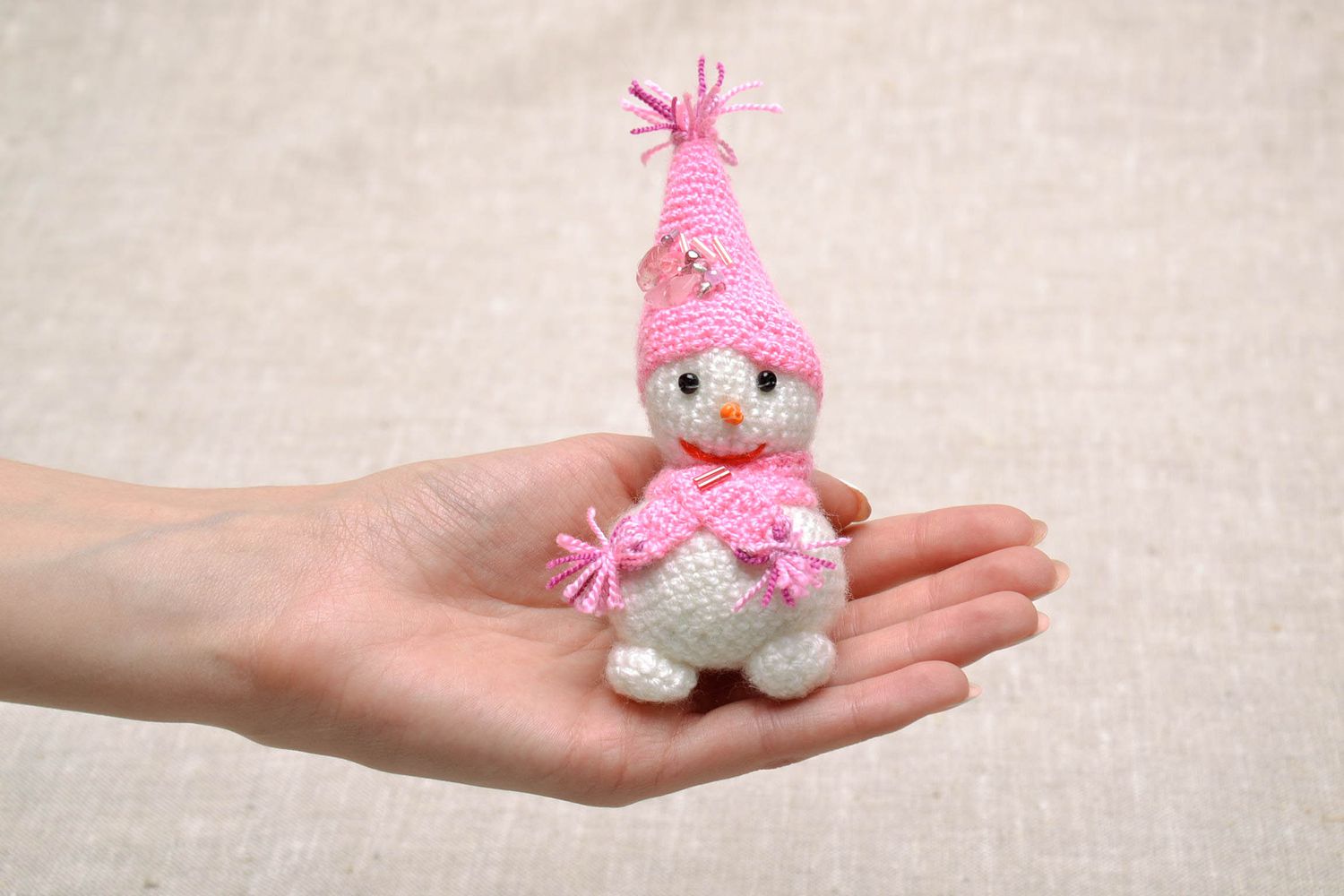 Knitted handmade toy photo 4