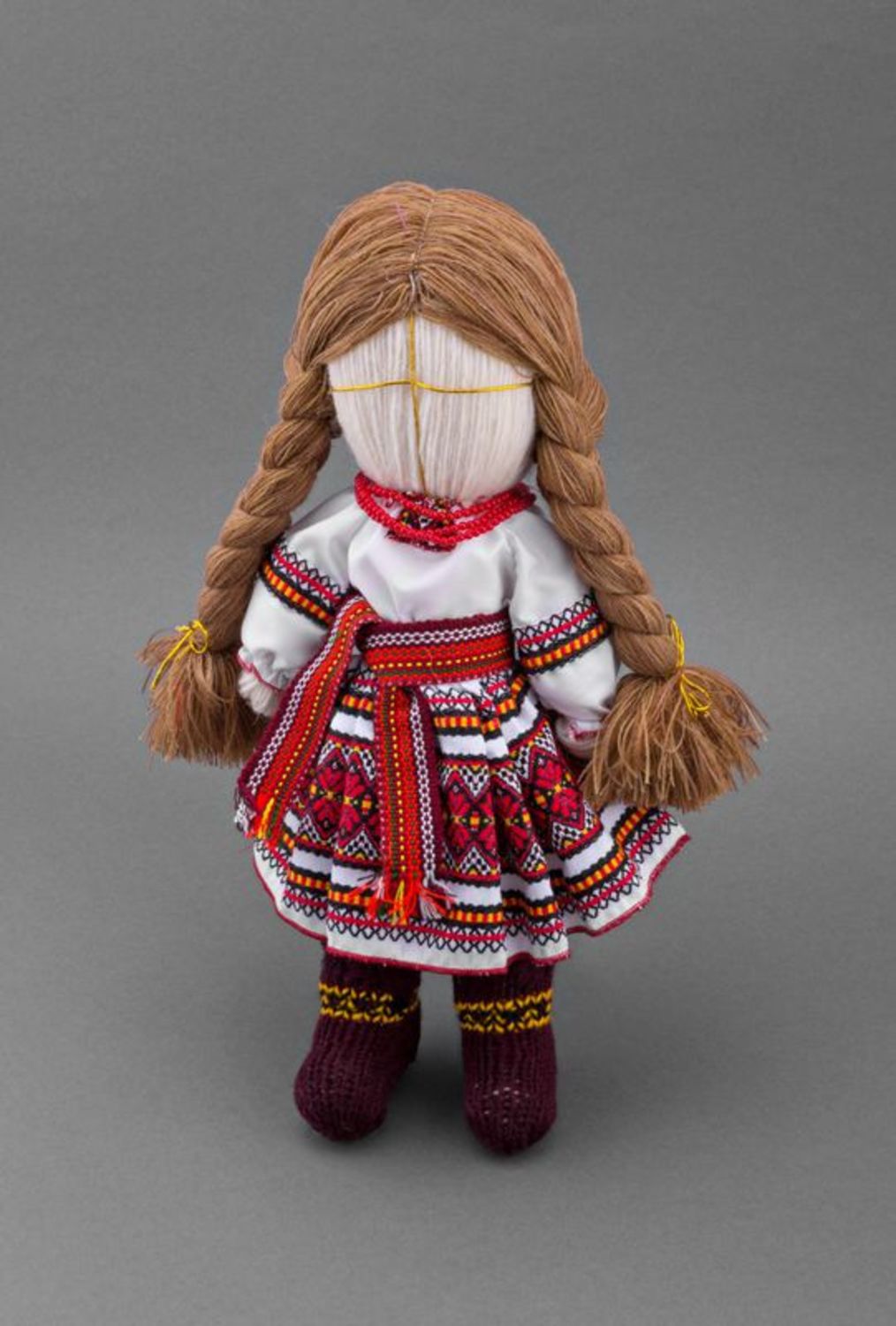 Poupée-motanka poupée ukrainienne de chiffon faite à main photo 2
