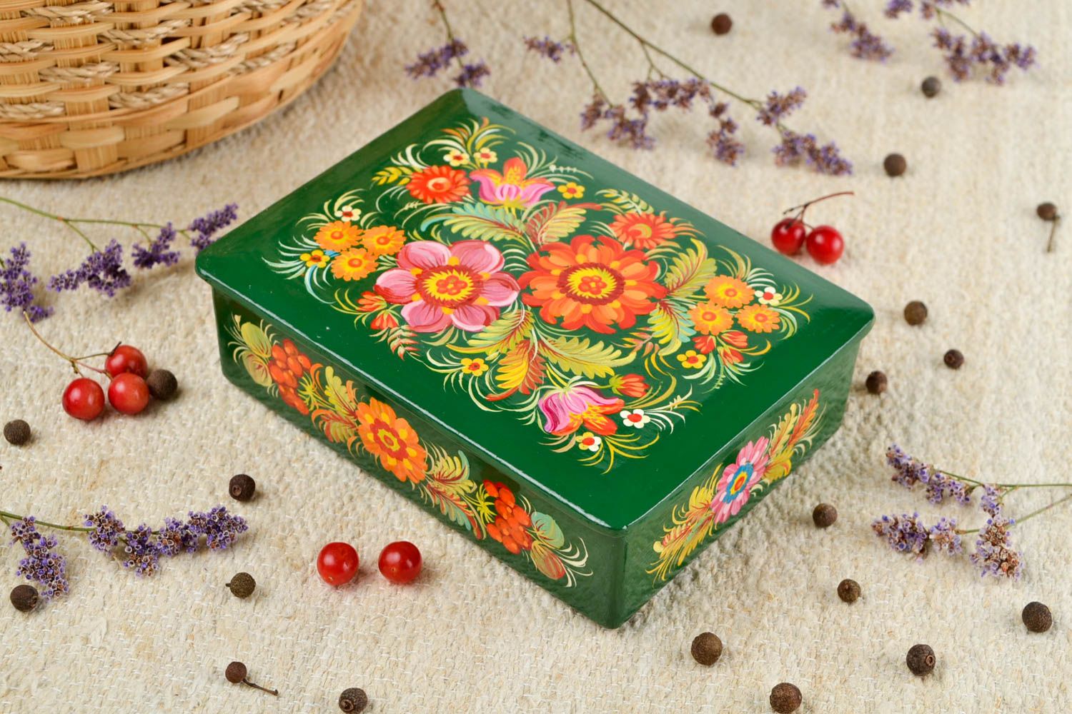 Homemade home decor jewelry box jewellery box gifts for girls jewelry storage photo 1