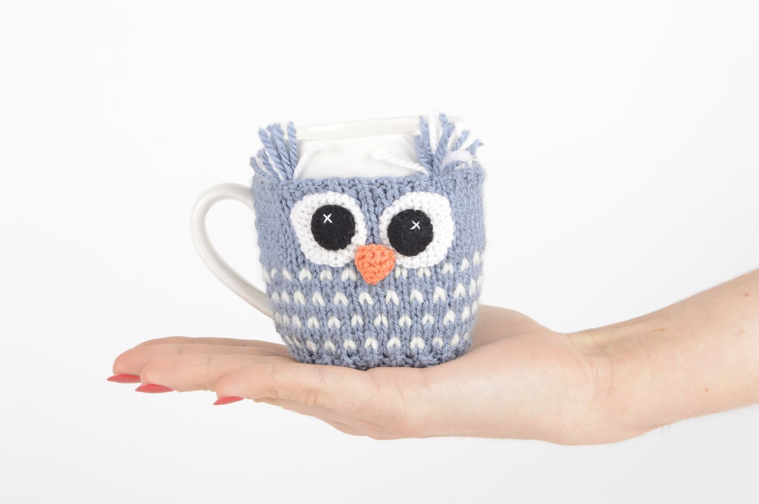 Ceramic cup for kids in the shape of an owl 0,45 lb photo 5