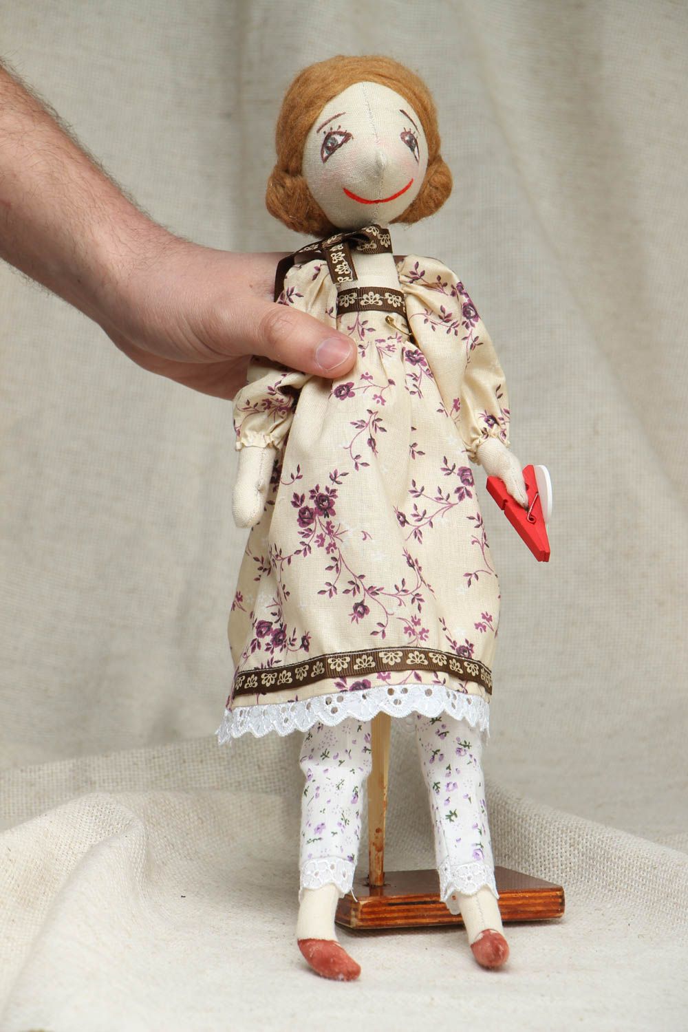 Авторская кукла подарок для ребенка  фото 4