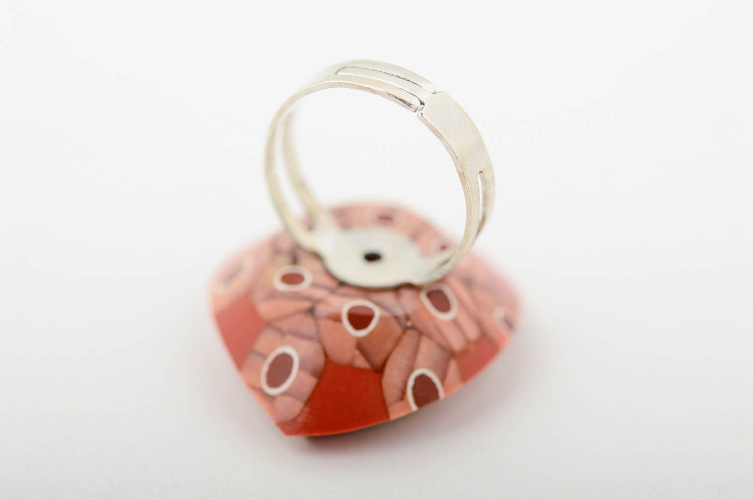 Handmade jewelry seal ring wooden ring jewelry designer accessories for girls photo 5