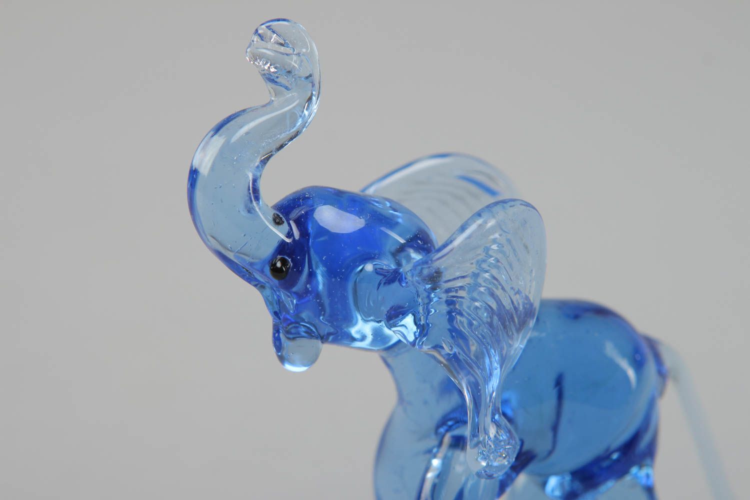 Figura de cristal artesanal Elefante foto 2
