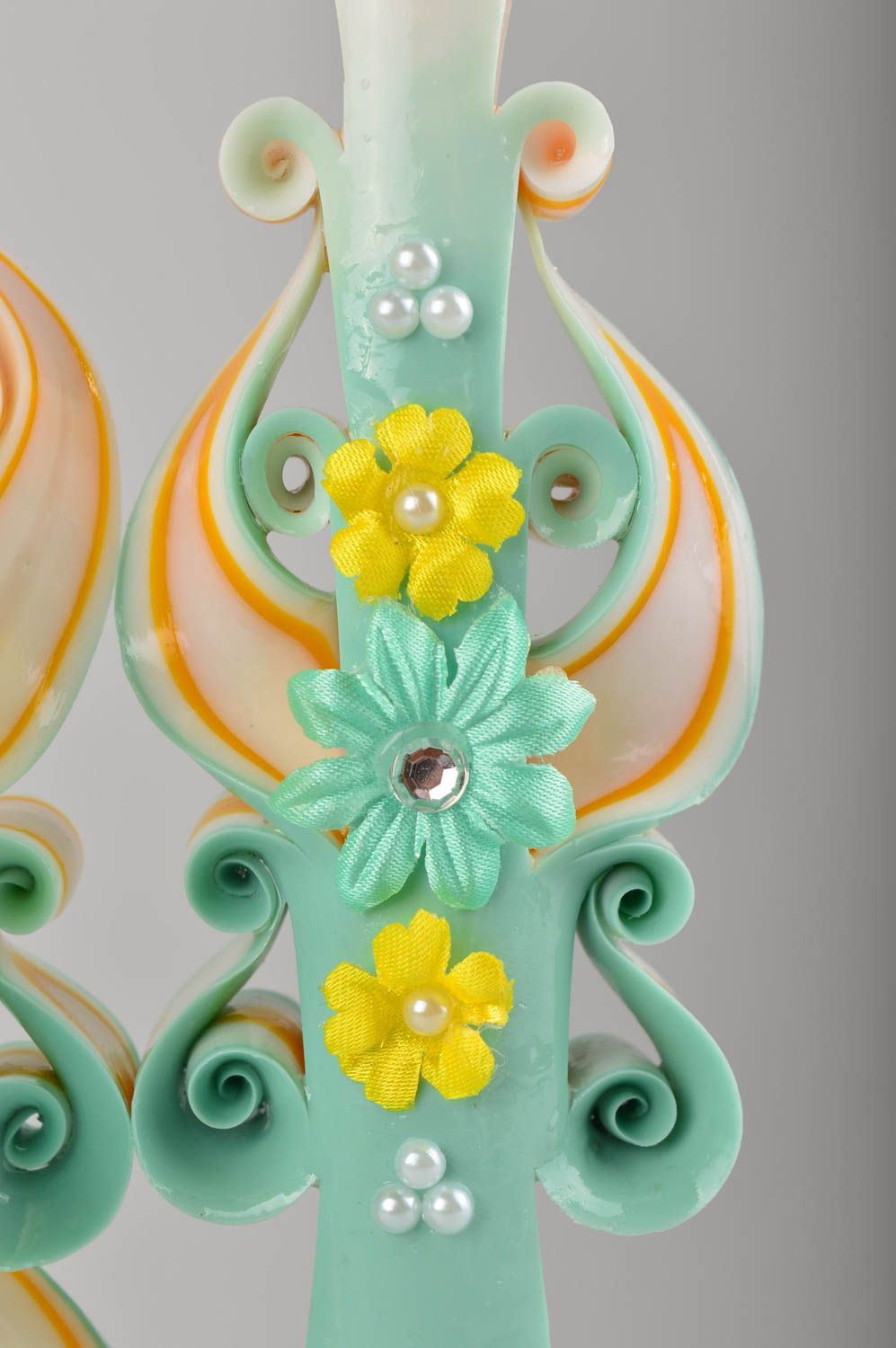 Velas decorativas hechas a mano de parafina regalo original decoración de casa foto 3