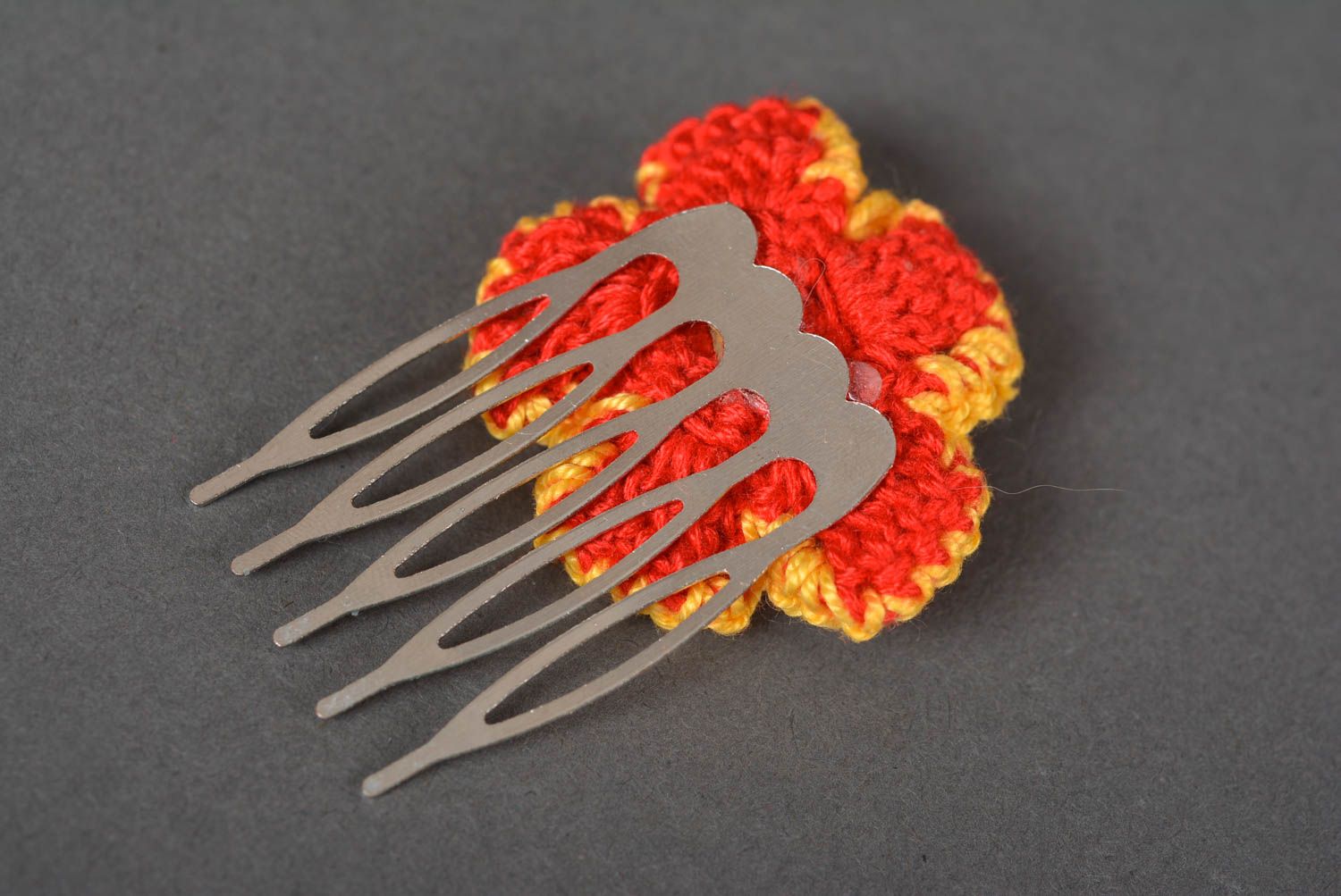 Female hair clip handmade comb for hair stylish hair accessory gifts for her photo 4