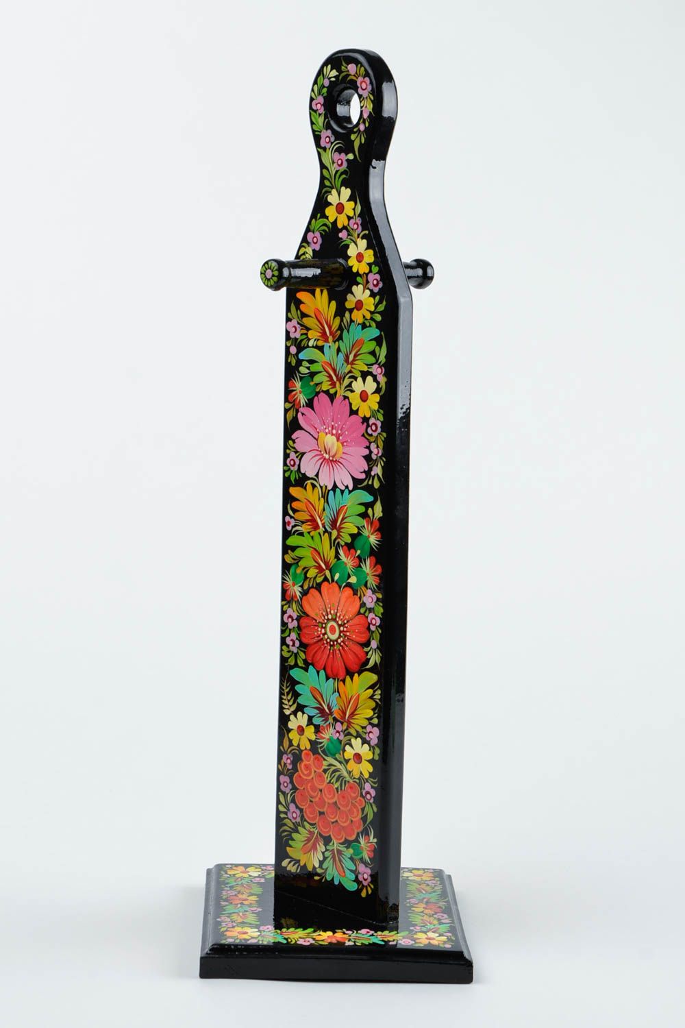 Tabla de madera decorada hecha a mano utensilio de cocina regalo para mujeres foto 3