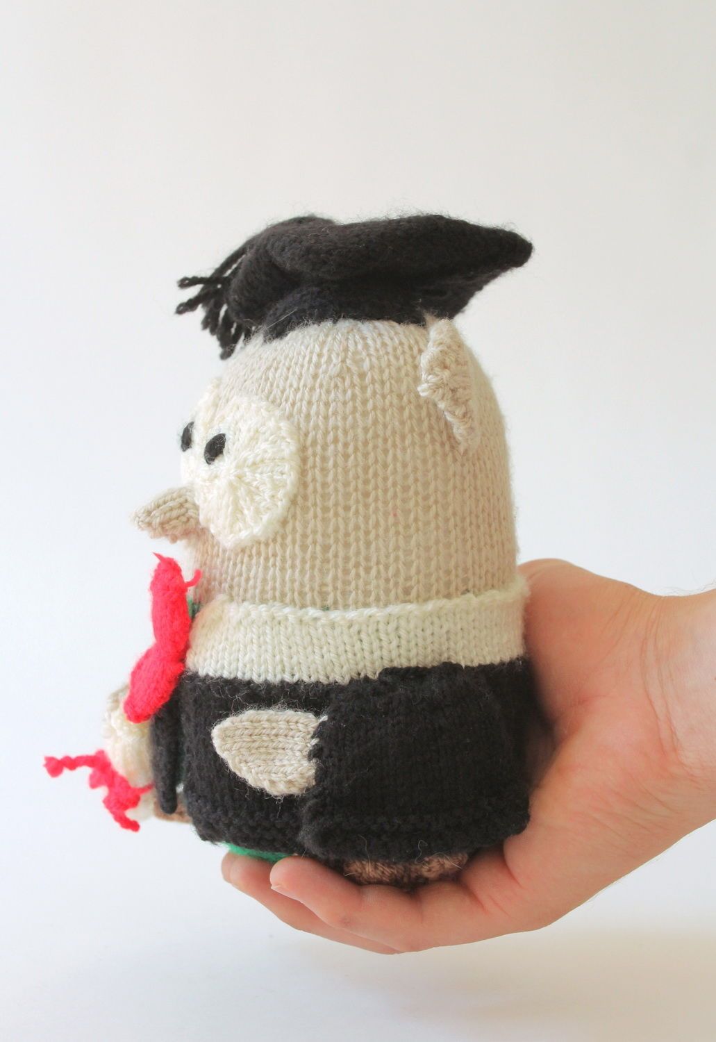 Knitted toy Owl-master photo 3