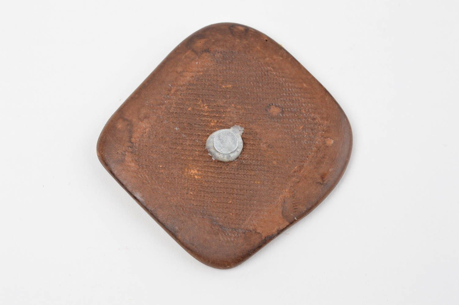 Magnete da frigo fatto a mano in ceramica a forma di emblema souvenir calamita foto 4