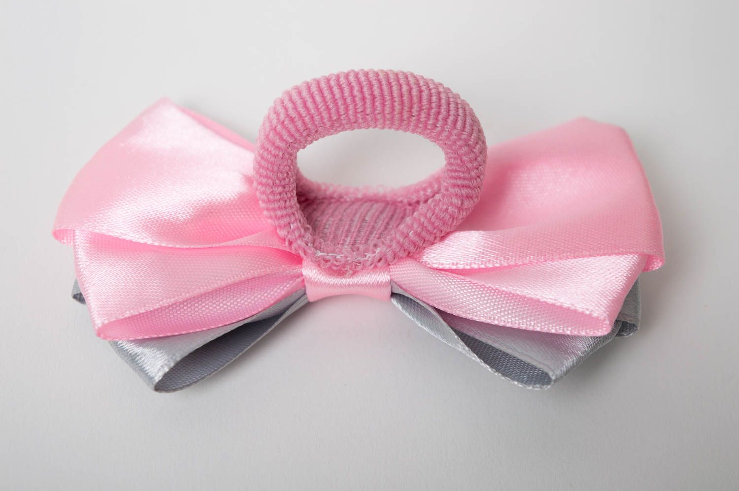 Hair scrunchie handmade hair accessories cute hair bows ribbon bows gift ideas photo 3