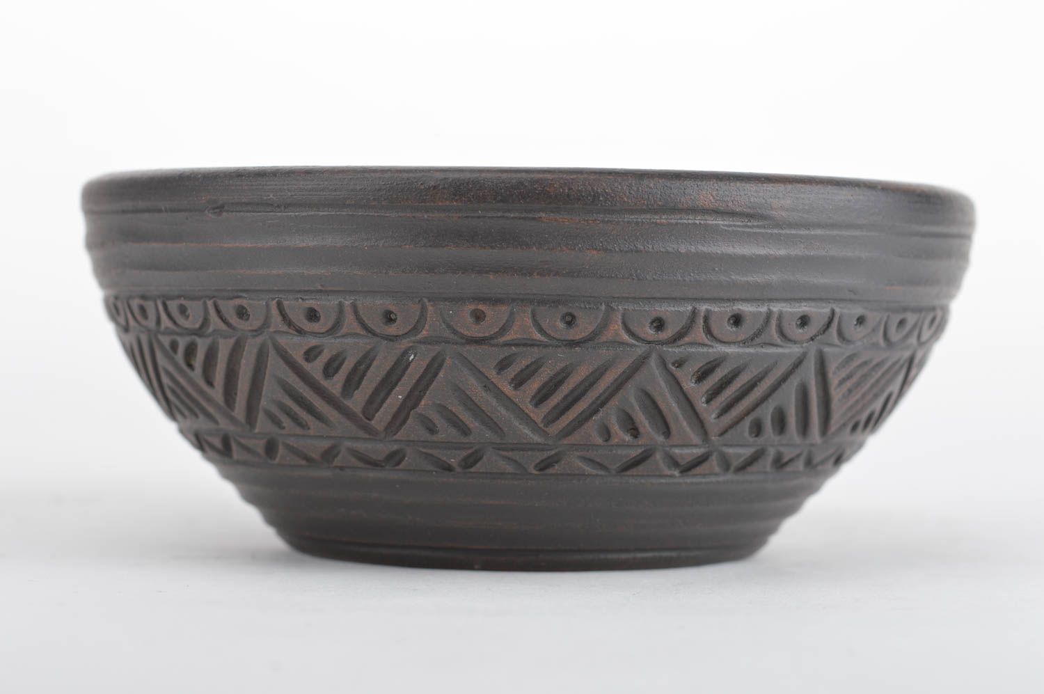 Plato hondo de cerámica hecho a mano original hermoso con capacidad de 100 ml foto 5