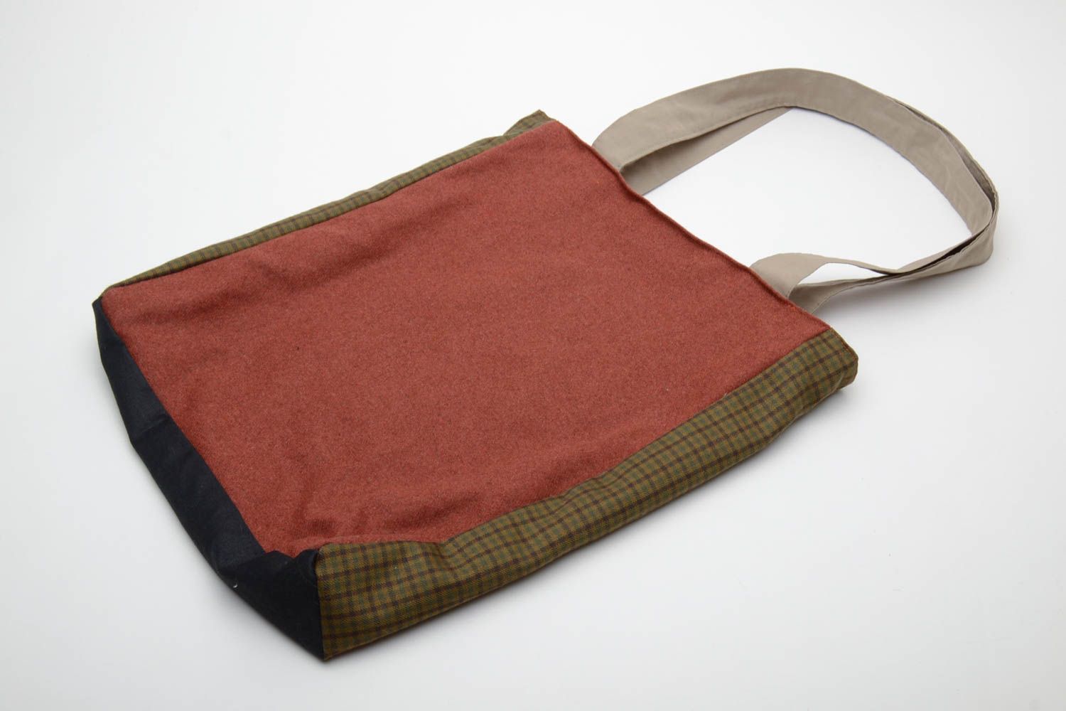 Handgemachte Tasche aus Baumwolle foto 5