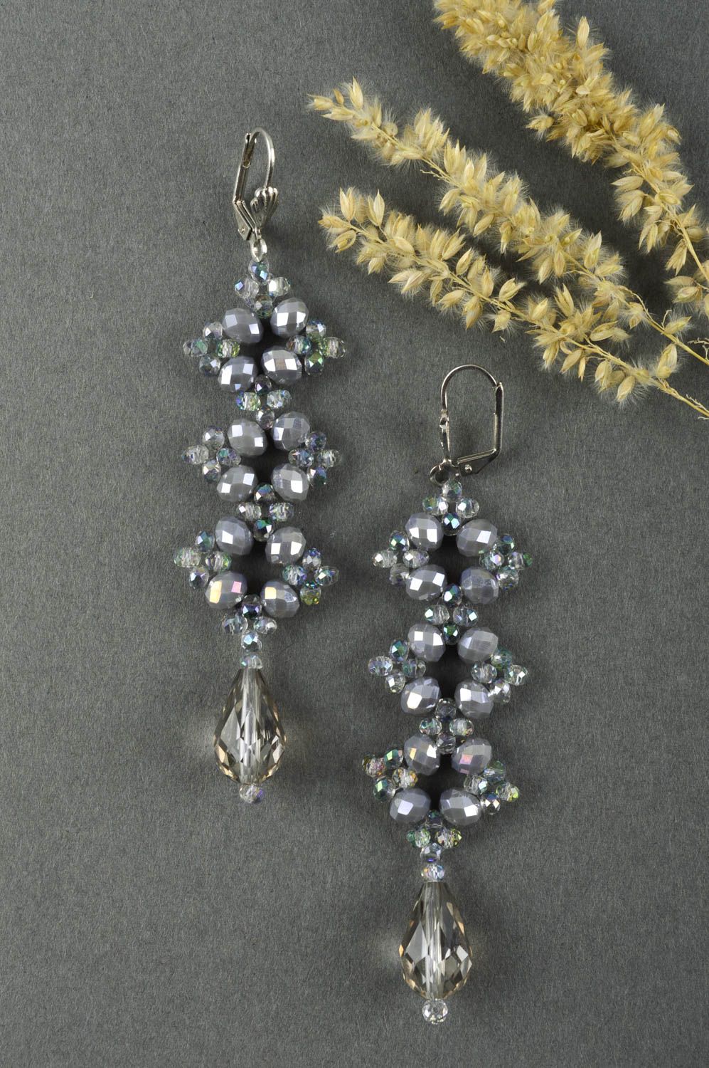 Handmade earrings homemade jewelry designer accessories womens earrings photo 1