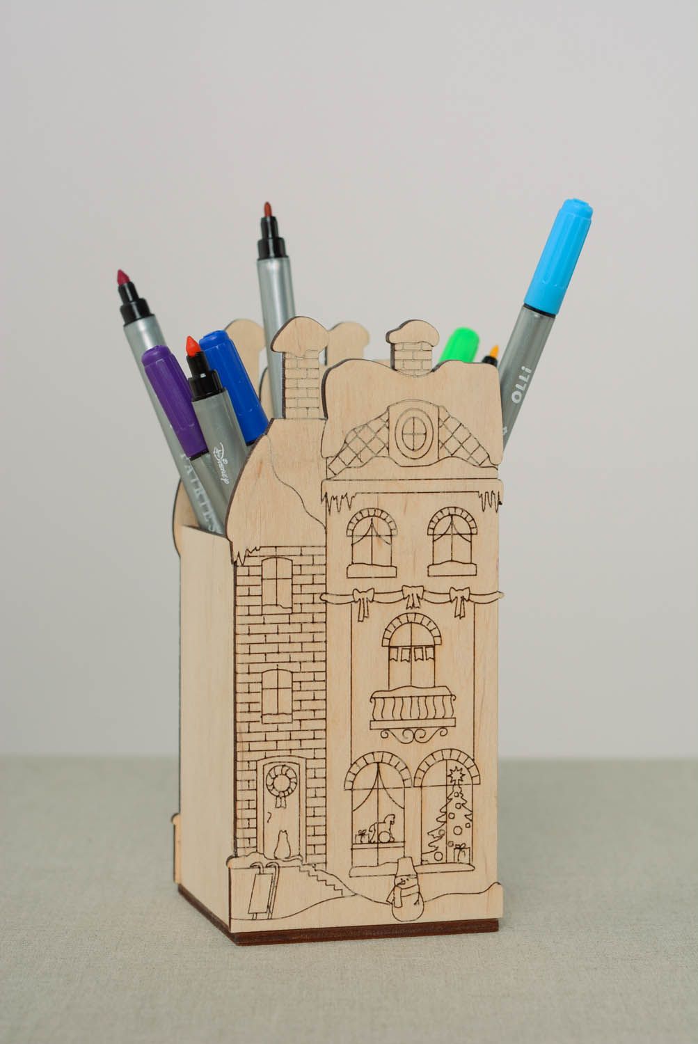 DIY blank pencil stand Old House photo 2